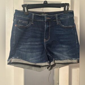 Judy Blue Dark Wash Jean Shorts